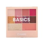Buy MARS 12 Shades Back to Basics Eyeshadow Palette with Free Applicator | Matte | Shimmer | Beginner Friendly & Long Lasting Eye Shadow Palette (14.4 gm) (Shade-01) - Purplle
