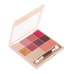 Buy MARS 12 Shades Back to Basics Eyeshadow Palette with Free Applicator | Matte | Shimmer | Beginner Friendly & Long Lasting Eye Shadow Palette (14.4 gm) (Shade-01) - Purplle