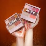 Buy MARS 12 Shades Back to Basics Eyeshadow Palette with Free Applicator | Matte | Shimmer | Beginner Friendly & Long Lasting Eye Shadow Palette (14.4 gm) (Shade-01) - Purplle