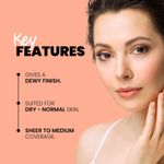 Buy MARS Chamomile Cushion Foundation with Applicator | Dewy Finish & Easy to Blend Nourishing Foundation for Face Makeup (20 gm) (Shade-03) - Purplle