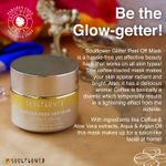 Buy Soulflower Herbal Glitter Peel Off Mask with Coffee Caffeine Tone Purify & Invigorate Skin, For a Smooth Radiant Finish, 100 gm - Purplle