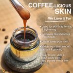 Buy Soulflower Herbal Glitter Peel Off Mask with Coffee Caffeine Tone Purify & Invigorate Skin, For a Smooth Radiant Finish, 100 gm - Purplle