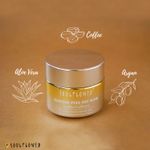 Buy Soulflower Herbal Glitter Peel Off Mask with Coffee Caffeine Tone Purify & Invigorate Skin, For a Smooth Radiant Finish, 100 gm - Purplle