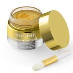 Buy Soulflower Herbal Gold Peel Off Mask with Bio Collagen and Vitamin C, Dissolve Dull Surface Cells & Minimize Wrinkles For Instant Glow, 100 gm - Purplle