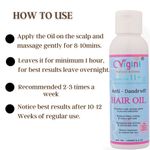 Buy Vigini Anti Dandruff Itchy Scalp Hair Care Oil Smoothening Strengthening Silky Shine Growth Vitalizer Strong Healthy Regrowth Hair Tonic Nourishment Revitalizing Control Fall Loss Thinning Treatment Men Women Brahmi,Salicylic Acid,Tea Tree Oil 100 ml - Purplle