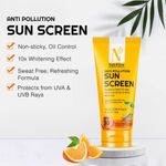 Buy NutriGlow Advanced Organics Anti-Pollution Sun Screen SPF 30 PA+++ For Sweat Resistant, 100 ml - Purplle