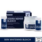 Buy NutriGlow Advanced Organics Derma Repair Bleach For Instant Wrinkle Lift, 700 gm - Purplle