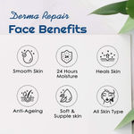 Buy NutriGlow Advanced Organics Derma Repair Bleach For Instant Wrinkle Lift, 700 gm - Purplle