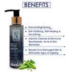 Buy NutriGlow Advanced Organics Derma Repair Face Wash With Alpha Arbutin & Hyaluronic Acid, 100 ml - Purplle