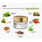 Buy Love Earth Organic Foot Cream With Green Tea & Jojoba Oil(Simmondsia Chinensis) For Skin Hydration And Soft Skin 50gm - Purplle