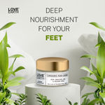 Buy Love Earth Organic Foot Cream With Green Tea & Jojoba Oil(Simmondsia Chinensis) For Skin Hydration And Soft Skin 50gm - Purplle