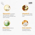 Buy Love Earth Vitamin C Sunscreen SPF-50 For Sun's UVA, UVB Ray Protection With Vitamin C & Essential Oils For All Skin Types 100 ml - Purplle