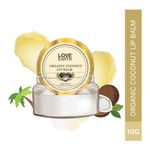 Buy Love Earth Coconut Lip Balm For Dry & Chapped Lips, An Ayurvedic Lip Moisturizer With Vitamin E, Shea Butter & Cocoa Butter 10 gm - Purplle
