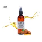 Buy Love Earth Moroccan Argan Hair Serum Enriched With Goodness of Moroccan Argan Oil And Bhringraj For Frizz Free, Smooth & Shiny Hair 100 ml - Purplle