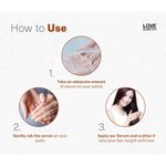 Buy Love Earth Moroccan Argan Hair Serum Enriched With Goodness of Moroccan Argan Oil And Bhringraj For Frizz Free, Smooth & Shiny Hair 100 ml - Purplle