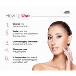 Buy Love Earth Vitamin C And Glutathione Glow Sleeping Mask With Pure Vitamin C & Aloe Vera For Skin Hydration & Radiance For All Skin Types 50 gm - Purplle