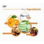 Buy Love Earth Vitamin C Face Wash With Pure Vitamin C, Ashwgandha & Aloe Vera Extracts For Skin Hydration & Skin Radiance For All Skin Types 100 ml - Purplle