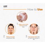 Buy Love Earth Vitamin C Face Wash With Pure Vitamin C, Ashwgandha & Aloe Vera Extracts For Skin Hydration & Skin Radiance For All Skin Types 100 ml - Purplle