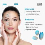 Buy Love Earth Opalite Face Roller Massage Tool With Opalite Stone For Anti-Ageing, Eliminates Toxins And Reduces Dark Circles - Purplle