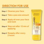 Buy Jovees Herbal Sun Guard Lotion SPF 60 PA++++ | 3 in 1 Matte Lotion | Daily Use, UVA/UVB Protection, Moisture Balance, Even Tone Skin | Boot star 4 Rating | For Women/Men | Paraben and Alcohol Free | 100ML - Purplle