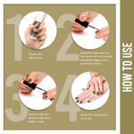 Buy NY Bae Matte Chrome Nail Paint - Bronze Velvet 01 (3 ml) | Brown | Rich Pigment | Chip-proof | Travel Friendly | Cruelty Free - Purplle