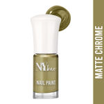 Buy NY Bae Matte Chrome Nail Paint - Bronze Velvet 01 (3 ml) | Brown | Rich Pigment | Chip-proof | Travel Friendly | Cruelty Free - Purplle