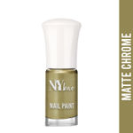 Buy NY Bae Matte Chrome Nail Paint - Bronze Velvet 01 (3 ml) | Brown | Rich Pigment | Chip-proof | Travel Friendly | Cruelty Free - Purplle