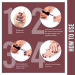Buy NY Bae Matte Chrome Nail Paint - Berry Silk 02 (3 ml) | Maroon | Chrome Effect | Matte Finish | Intense Pigmentation | Chip Resistant | Travel Friendly | Vegan | Cruelty Free - Purplle