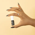 Buy NY Bae Matte Chrome Nail Paint - Black Satin 03 (3 ml) | Black | Chrome Effect | Matte Finish | Intense Pigmentation | Chip Resistant | Travel Friendly | Vegan | Cruelty Free - Purplle