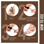 Buy NY Bae Matte Chrome Nail Paint - Gold Muslin 06 (3 ml) | Gold | Chrome Effect | Matte Finish | Intense Pigmentation | Chip Resistant | Travel Friendly | Vegan | Cruelty Free - Purplle