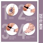 Buy NY Bae Matte Chrome Nail Paint - Lavender Organza 08 (3 ml) | Purple | Rich Pigment | Chip-proof | Travel Friendly | Cruelty Free - Purplle