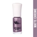 Buy NY Bae Matte Chrome Nail Paint - Lavender Organza 08 (3 ml) | Purple | Rich Pigment | Chip-proof | Travel Friendly | Cruelty Free - Purplle