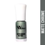 Buy NY Bae Matte Chrome Nail Paint - Green Canvas 09 (3 ml) | Green | Rich Pigment | Chip-proof | Travel Friendly | Cruelty Free - Purplle