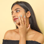 Buy NY Bae Matte Chrome Nail Paint - Green Canvas 09 (3 ml) | Green | Rich Pigment | Chip-proof | Travel Friendly | Cruelty Free - Purplle