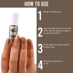 Buy NY Bae Matte Chrome Nail Paint - Brown Chiffon 10 (3 ml) | Brown | Chrome Effect | Matte Finish | Intense Pigmentation | Chip Resistant | Travel Friendly | Vegan | Cruelty Free - Purplle