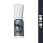 Buy NY Bae Matte Holo Nail Paint - Blue Rains 07 (3 ml) | Blue | Rich Pigment | Chip-proof | Travel Friendly | Cruelty Free - Purplle