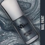 Buy NY Bae Matte Holo Nail Paint - Blue Rains 07 (3 ml) | Blue | Rich Pigment | Chip-proof | Travel Friendly | Cruelty Free - Purplle