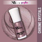Buy NY Bae Chrome Crystals Nail Paint - Pink Sapphire 01 (3 ml) | Pink | Glossy Finish | Rich Pigment | Chip-proof | Full Coverage | Vegan - Purplle