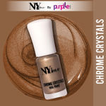 Buy NY Bae Chrome Crystals Nail Paint - Gold Monkstone 02 (3 ml) | Gold | Glossy Finish | Rich Pigment | Chip-proof | Full Coverage | Vegan - Purplle