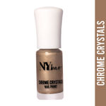 Buy NY Bae Chrome Crystals Nail Paint - Gold Monkstone 02 (3 ml) | Gold | Glossy Finish | Rich Pigment | Chip-proof | Full Coverage | Vegan - Purplle