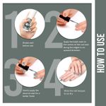 Buy NY Bae Chrome Crystals Nail Paint - Blue Turquoise 05 (3 ml) | Blue | Glossy Finish | Rich Pigment | Chip-proof | Full Coverage | Vegan - Purplle