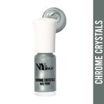Buy NY Bae Chrome Crystals Nail Paint - Blue Turquoise 05 (3 ml) | Blue | Glossy Finish | Rich Pigment | Chip-proof | Full Coverage | Vegan - Purplle