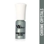 Buy NY Bae Chrome Crystals Nail Paint - Blue Turquoise 05 (3 ml) | Blue | Glossy Finish | Rich Pigment | Chip-proof | Full Coverage | Vegan - Purplle