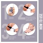 Buy NY Bae Chrome Crystals Nail Paint - Purple Amethyst 07 (3 ml) | Purple | Glossy Finish | Rich Pigment | Chip-proof | Full Coverage | Vegan - Purplle
