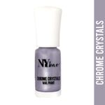Buy NY Bae Chrome Crystals Nail Paint - Purple Amethyst 07 (3 ml) | Purple | Glossy Finish | Rich Pigment | Chip-proof | Full Coverage | Vegan - Purplle