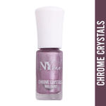 Buy NY Bae Chrome Crystals Nail Paint - Purple Diamond 12 (3 ml) | Purple | Glossy Finish | Rich Pigment | Chip-proof | Full Coverage | Vegan - Purplle