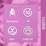 Buy NY Bae Pretty Pastels Nail Paint - Lavender Extract 05 (3 ml) | Glossy Finish | Rich Pigment | Chip-proof | Full Coverage | Travel Friendly - Purplle