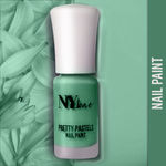 Buy NY Bae Pretty Pastels Nail Paint - Aqua Lily 06 (3 ml) | Glossy Finish | Rich Pigment | Chip-proof | Full Coverage | Travel Friendly - Purplle
