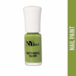 Buy NY Bae Pretty Pastels Nail Paint | Glossy Finish | Chip Resistant | Cruelty Free | Travel Friendly | Mini Nail Paint - Green Ferns 07 (3 ml) - Purplle