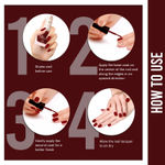 Buy NY Bae Creme Nail Paint - Sangria Red 30 (10 ml) | Red | Rich Pigment | Chip-proof | Full Coverage | Travel Friendly | Vegan - Purplle